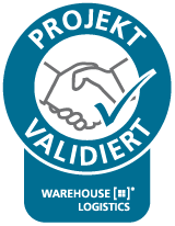 Validierung durch das Team warehouse logistics