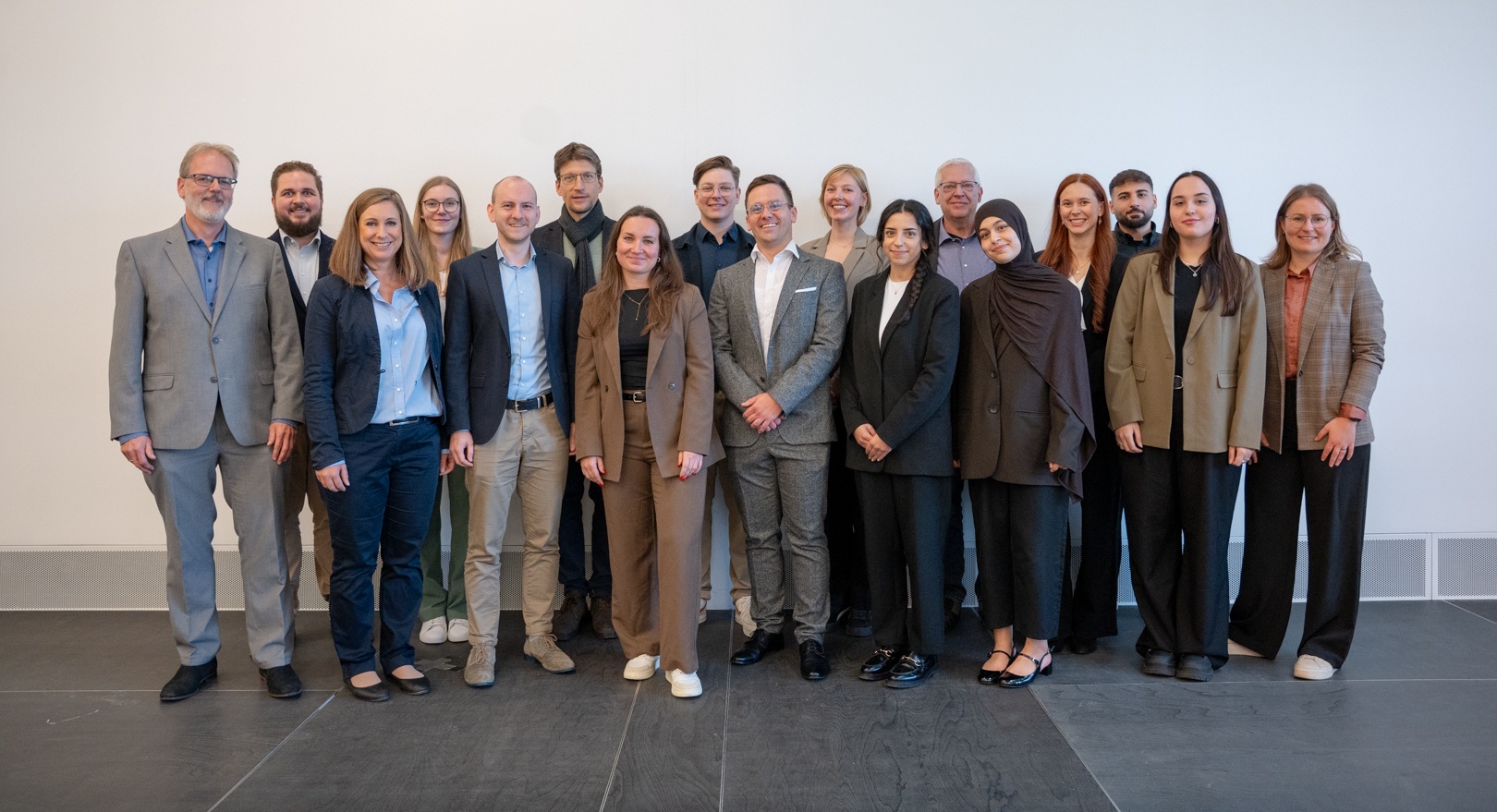 Team warehouse logistics beim Teilnehmendentreffen 2025