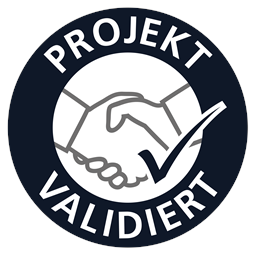 Siegel „Projekt validiert“