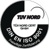 warehouse logistics est certifié par la norme DIN EN ISO 9001